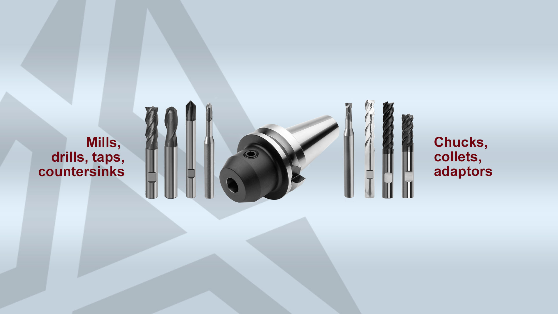 Milling cutter in action on metal workpiece, sparks and precision machining, dark atmospheric background